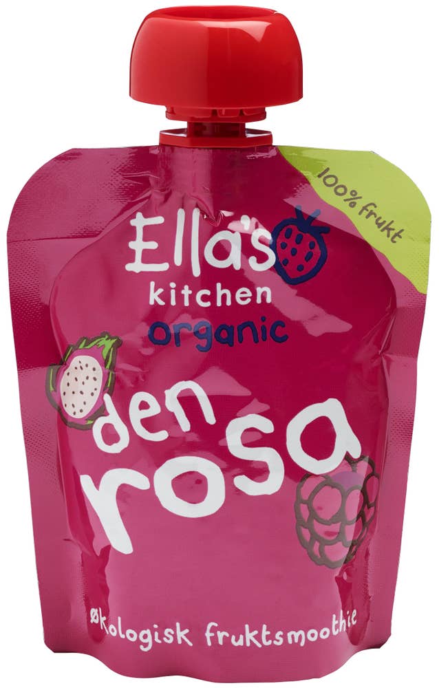 Ellas Den Rosa Smoothie Fra 6 mnd, Økologisk