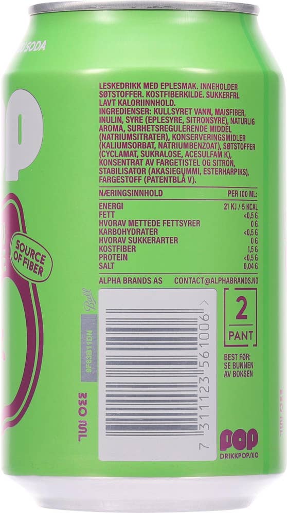 POP Green apple lemonade