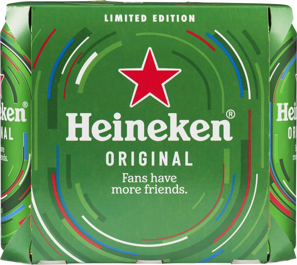 Heineken Boks 0,5l x 6 stk