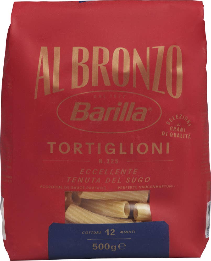 Barilla Tortiglioni Al Bronzo