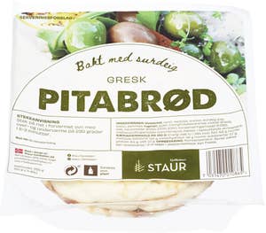Staur Fjellbakeri Gresk pita