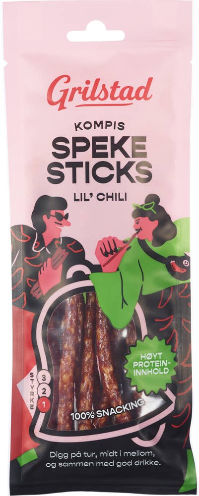 Grilstad Kompis chili spekesticks