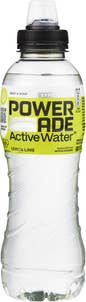 Powerade Active water Lemon lime