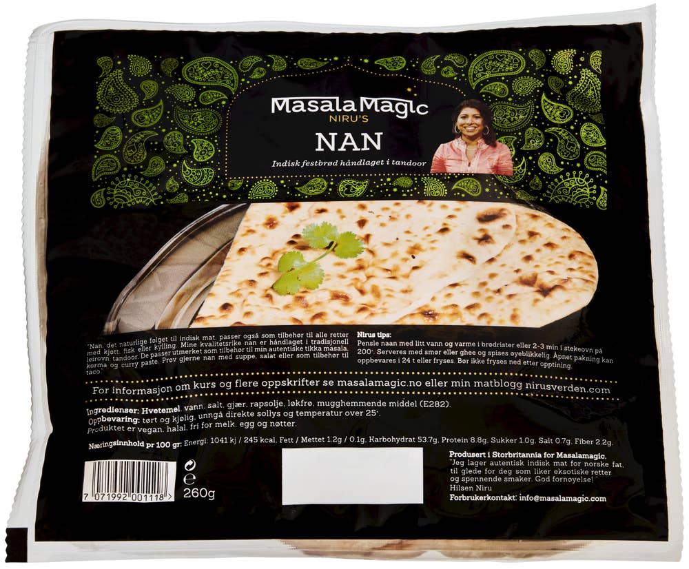 Masalamagic Nirus Håndlagde Nan