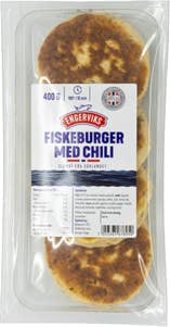 Engerviks Fiskeburger med chili 70%