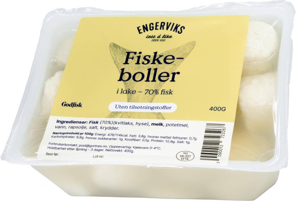 Engerviks Fiskeboller i lake