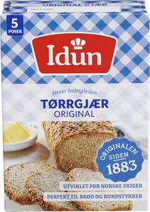 Idun Mh Tørrgjær original 5 poser