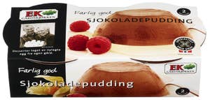 Ek Gård Sjokoladepudding 2 stk