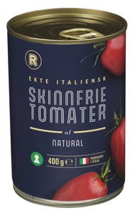 R Skinnfrie tomater