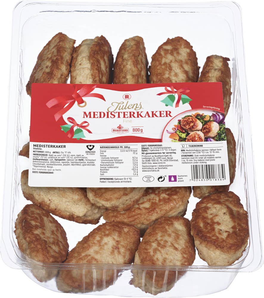 R Ferske Medisterkaker