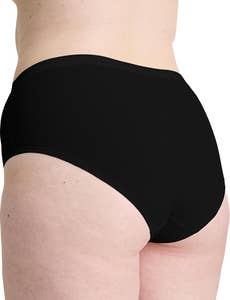 Inntil High Waist truse Sort, str. XL