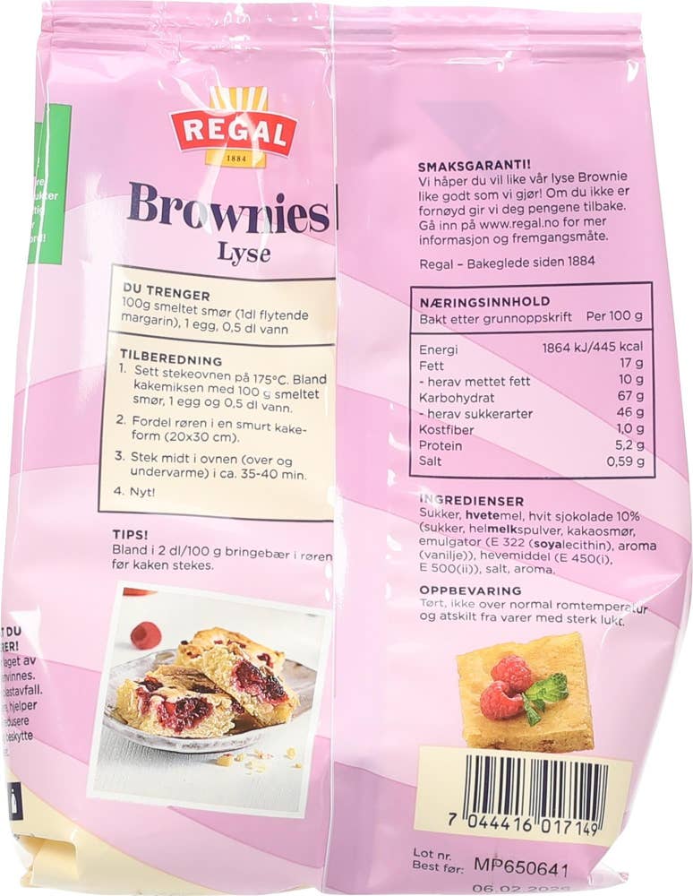 REGAL Lyse brownies