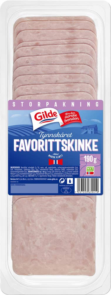 Gilde Tynnskåret favorittskinke