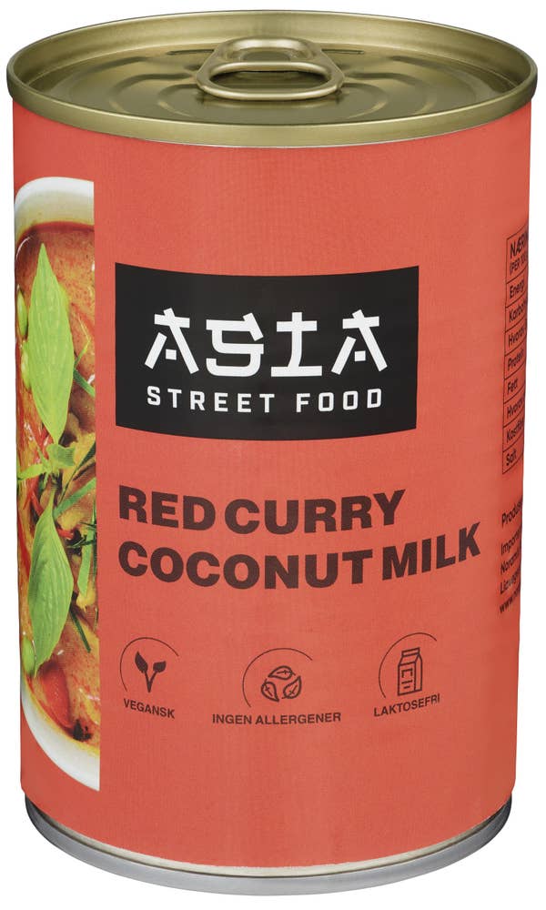ASIA Street Food Rød Curry Kokosmelk