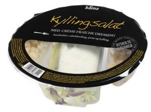 Bama Kyllingsalat med crème fraîche