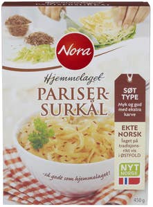 NORA Parisersurkål Hjemmelaget