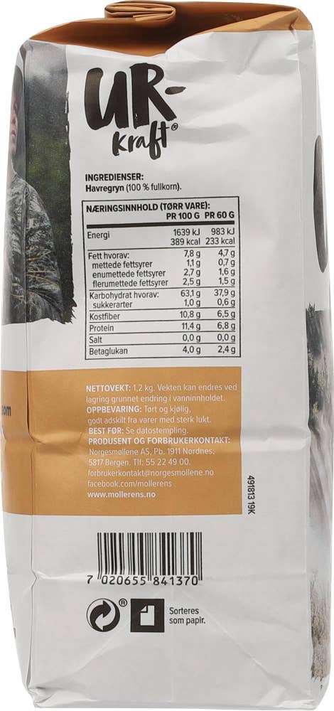 Urkraft Store Havregryn