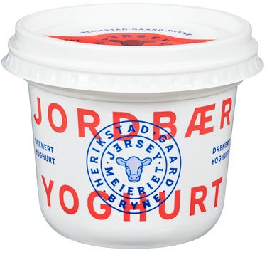 Jerseymeieriet Jordbæryoghurt