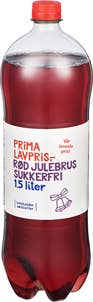 Prima Lavpris Rød julebrus Sukkerfri