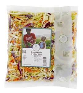 Huseby Gaard KUTTA sprø stekemiks Savoykål, hodekål, rødkål og gulrot