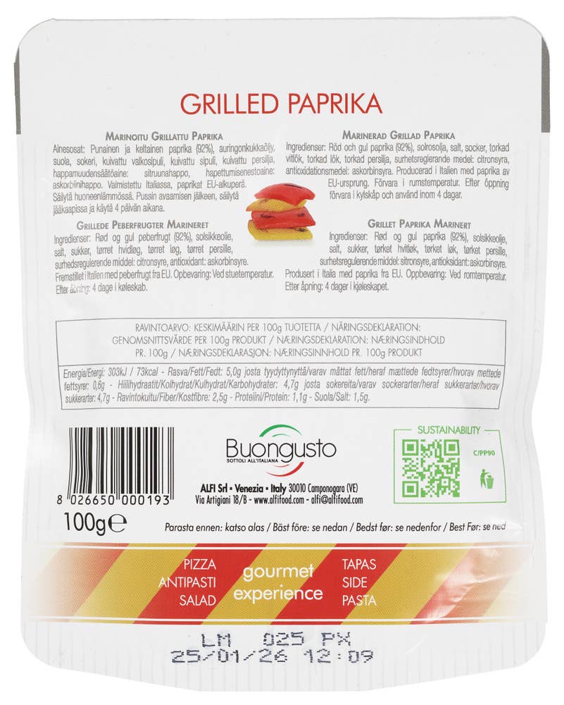 Buongusto Grillet paprika