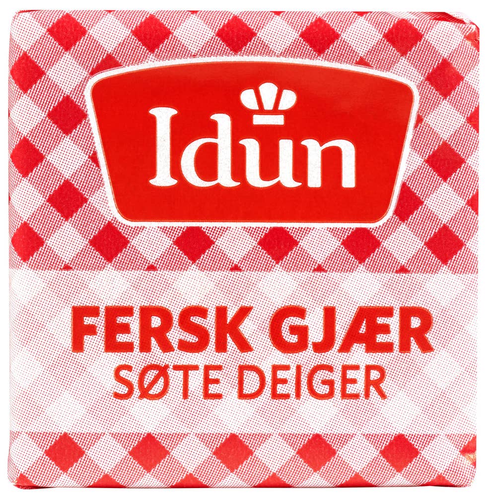 Idun Mh Fersk gjær for søte deiger