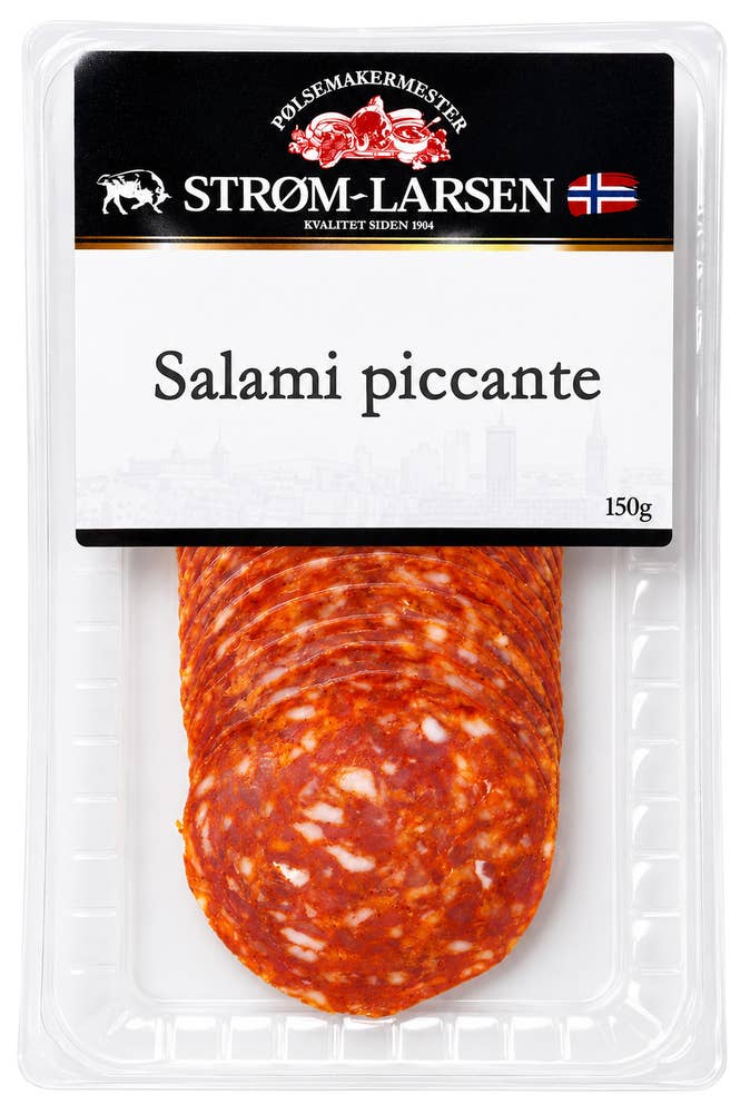 Strøm-Larsen Salami piccante skivet
