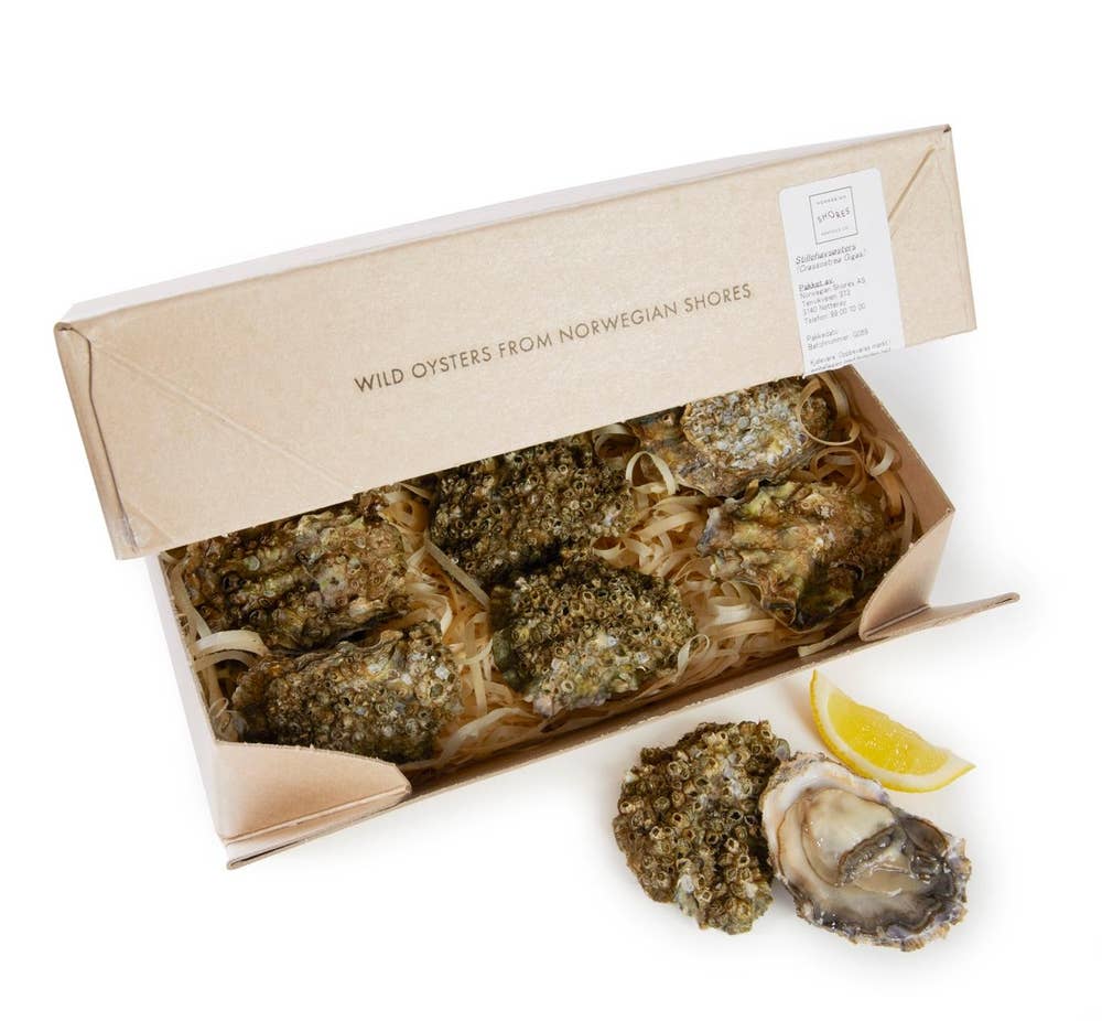 Domstein Ferske Østers Gigas Str. Medium