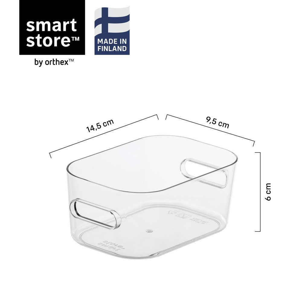 Smartstore Compact Clear systemboks Str. XS