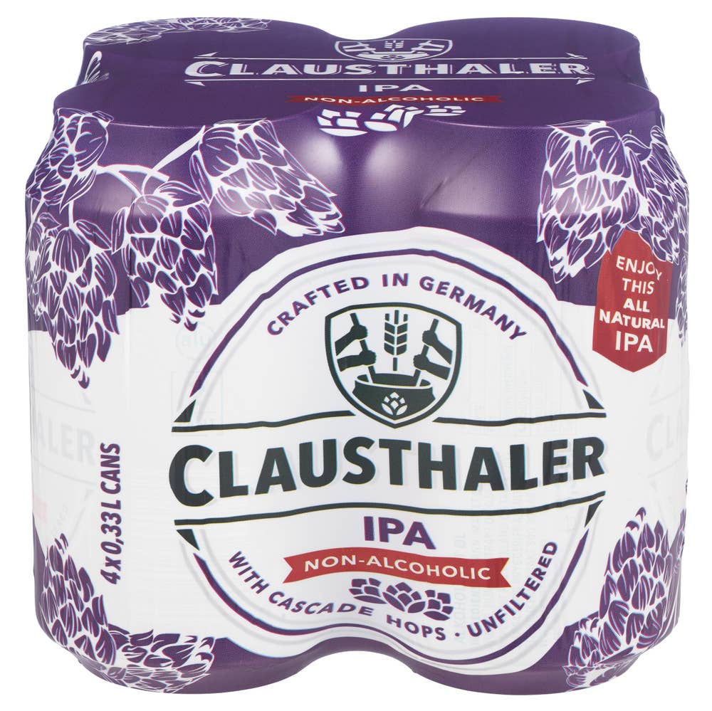 Clausthaler IPA 4 x 0,33L