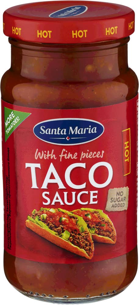 Santa Maria Taco Sauce Hot