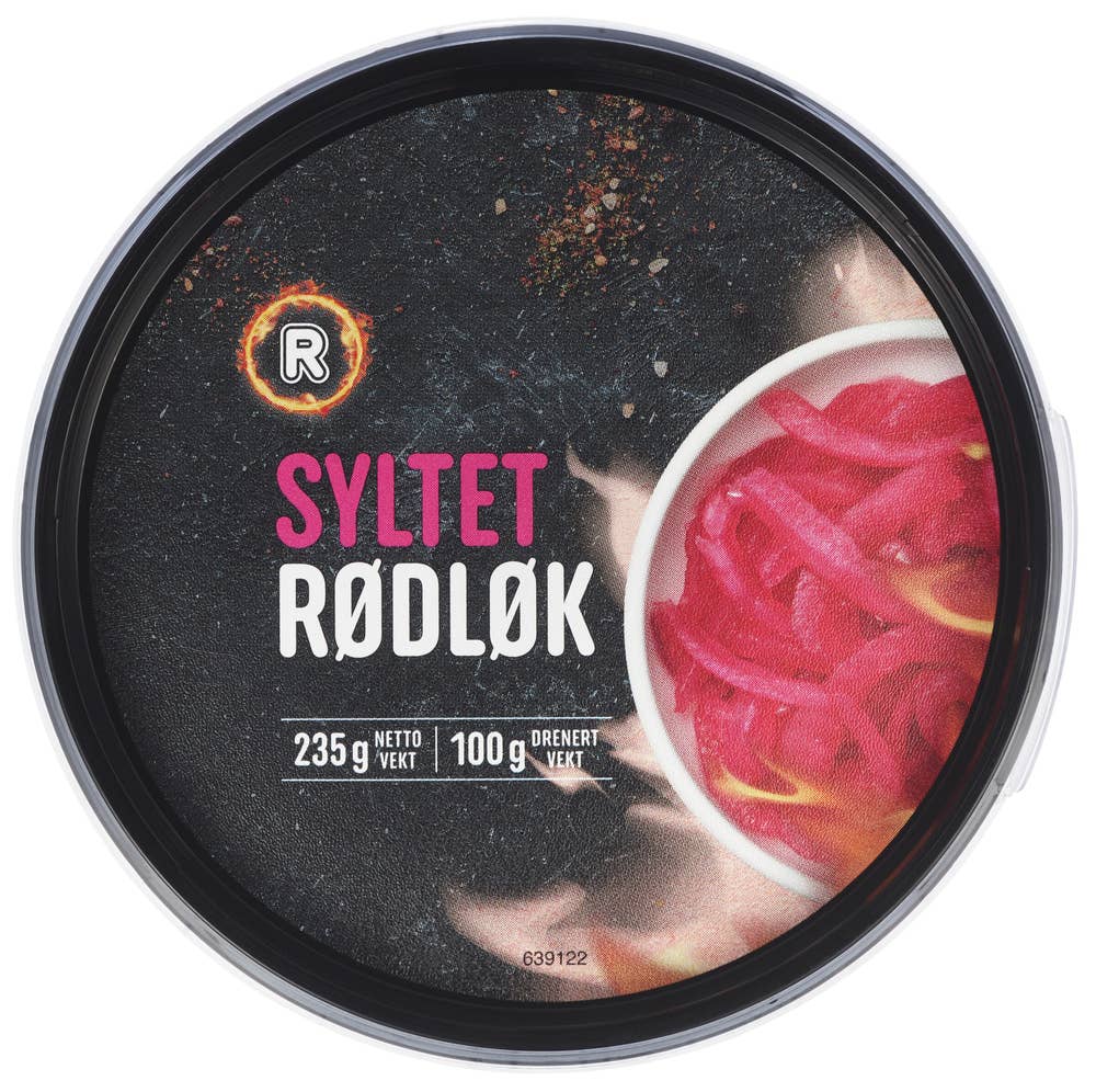 R Syltet rødløk
