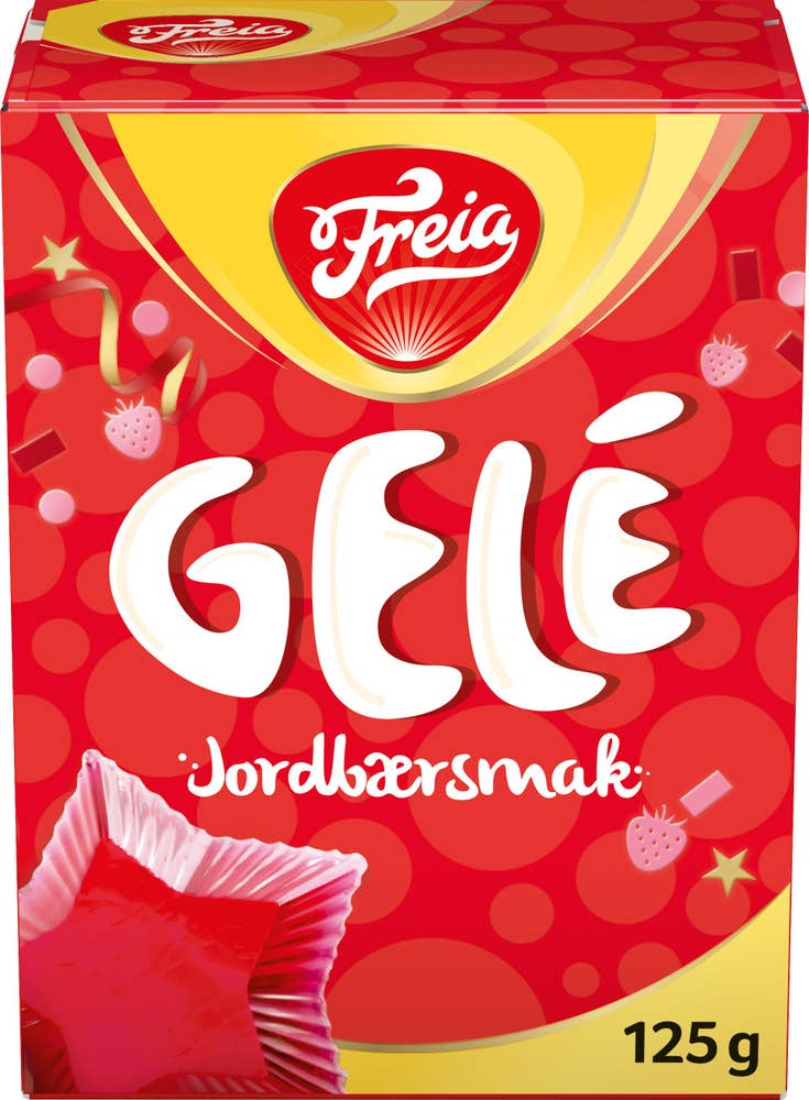 FREIA Jordbærgelé