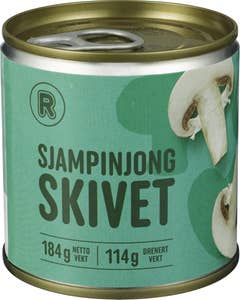 R Sjampinjong Skivet