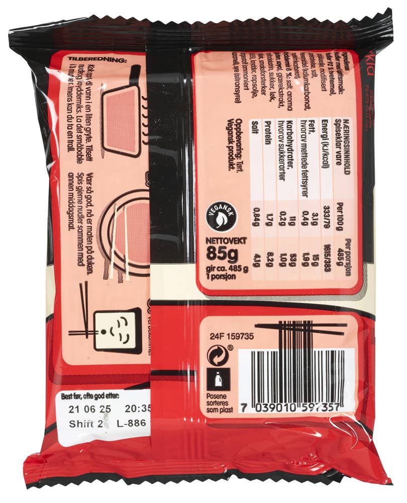 Mr.Lee Nudler med kjøttsmak