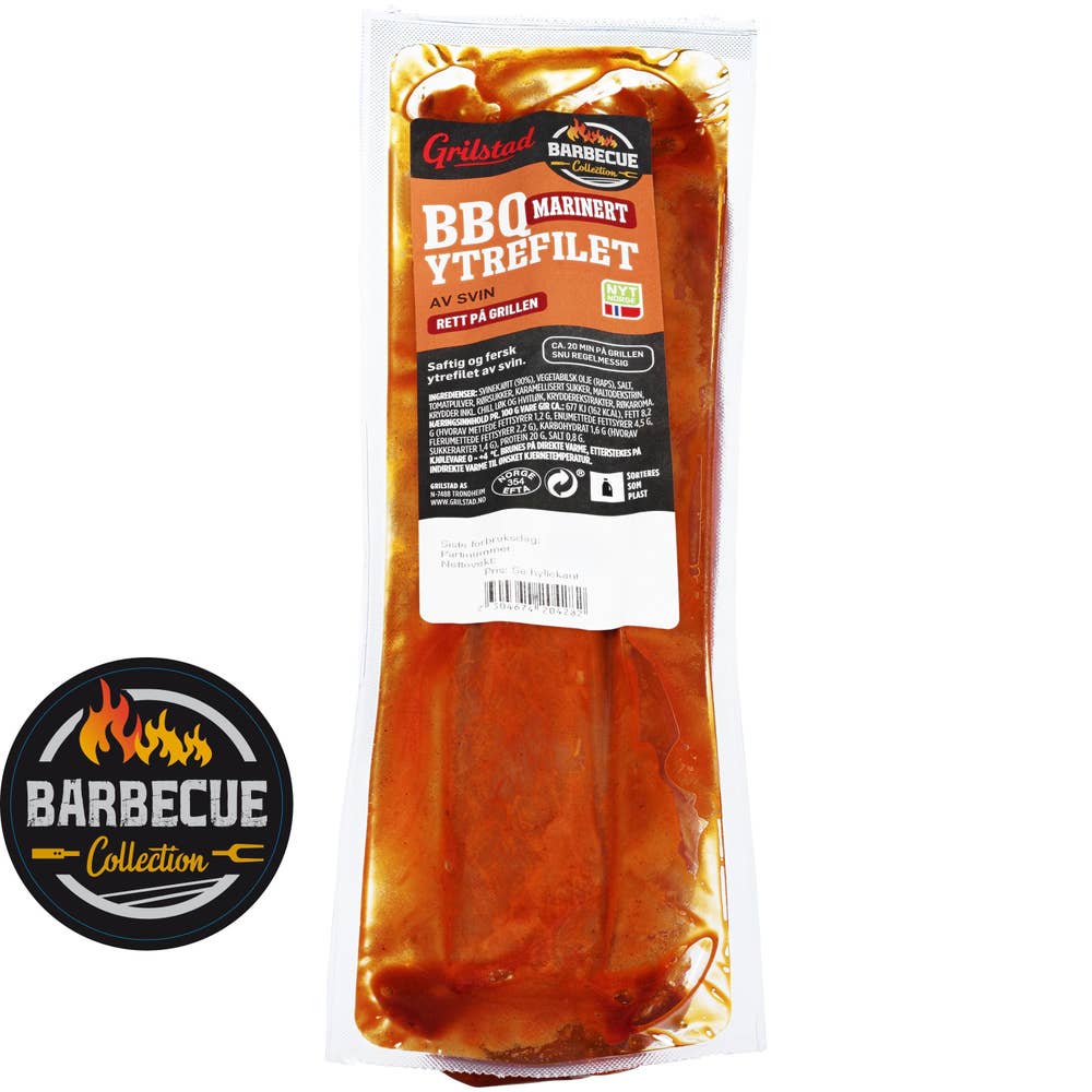 Grilstad BBQ marinert svin ytrefilet