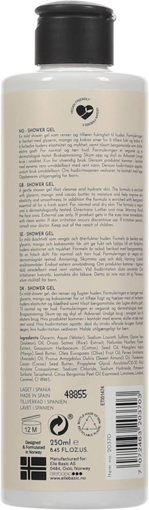 Care by Therese Johaug Pleiende shower gel Bergamotolje
