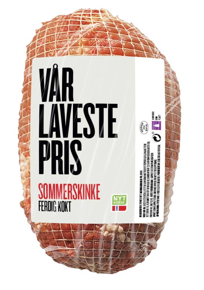 Vår Laveste Pris Sommerskinke Ferdig Kokt