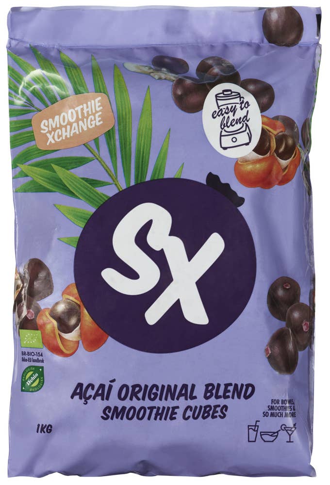 SmoothieXchange Økologiske Açaí cubes