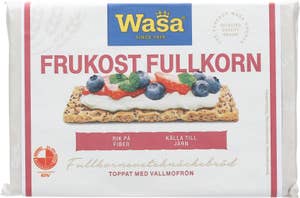 Wasa Knekkebrød Frukost Fullkorn