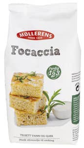 Norgesmøllene Focaccia