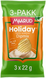 Maarud Holiday dipmix 3 x 22 g
