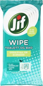 Jif Wipes til bad & toalett Wipes