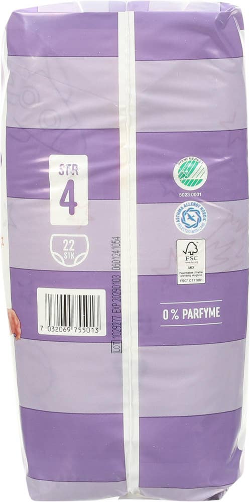 R Buksebleier ekstra myk Str. 4, 7-14 kg