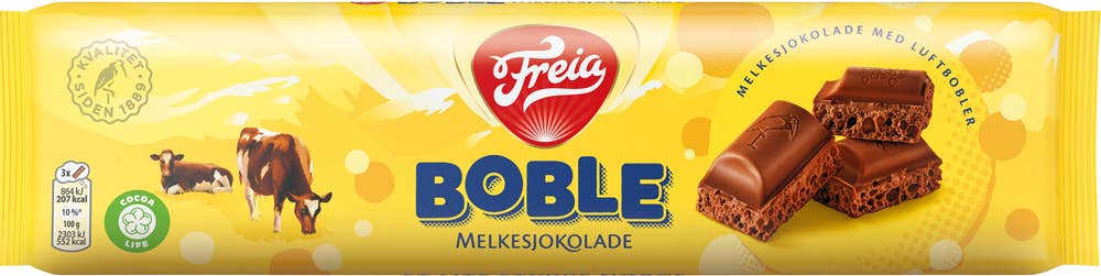 FREIA Boble Melkesjokolade