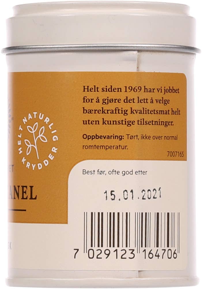 Helios Ceylon Kanel Malt Økologisk