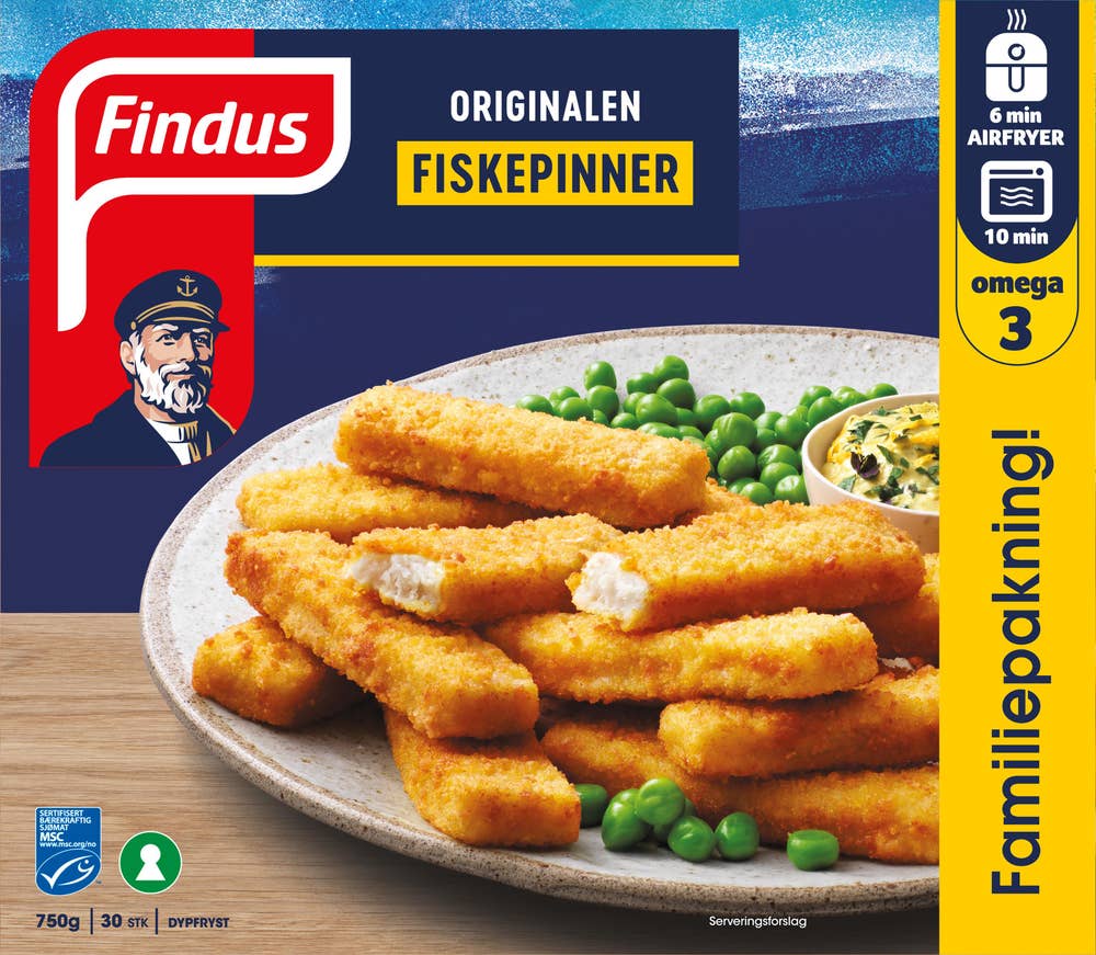 FINDUS Fiskepinner MSC