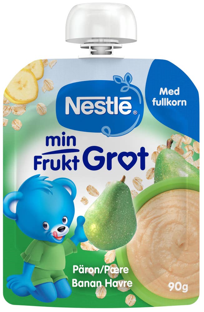 Nestlé Min FruktGrøt Pære