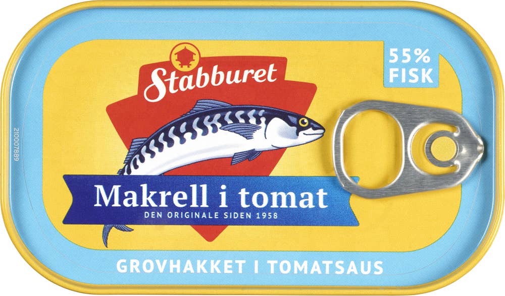 Grovhakket makrell i tomat 110 g