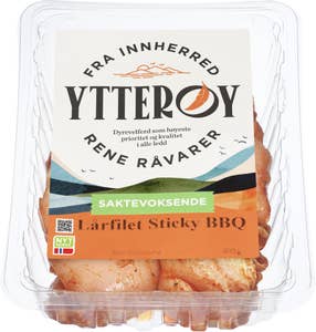 Ytterøy Lårfilet Sticky Bbq Saktevoksende kylling
